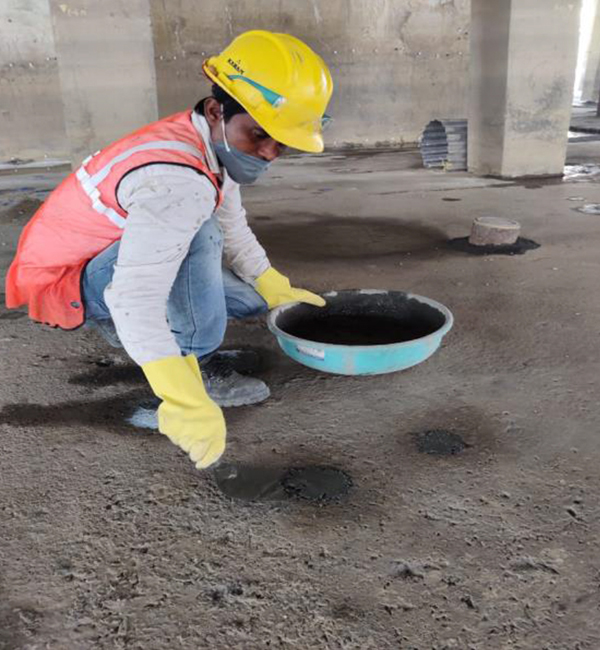 Floor Repairing & Coating of Cooling Tower